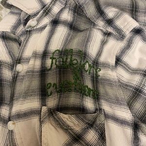 FOLKLORE EVERMORE FLANNEL TAYLOR SWIFT SIZE SMALL